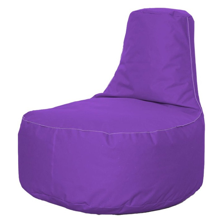 Fotoliu puf, Atelier Del Sofa, violet, 70x80x35cm
