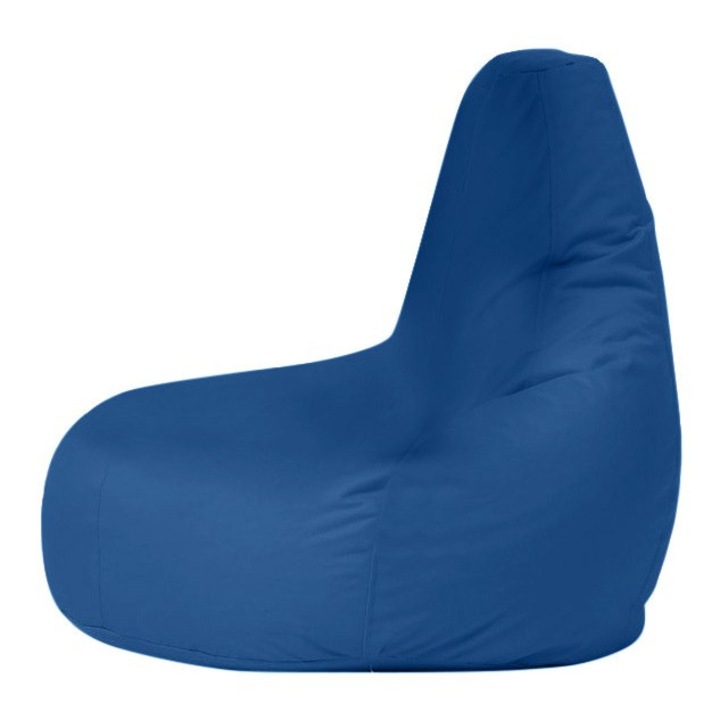 Fotoliu puf Atelier Del Sofa, L, albastru, 80x80x33cm