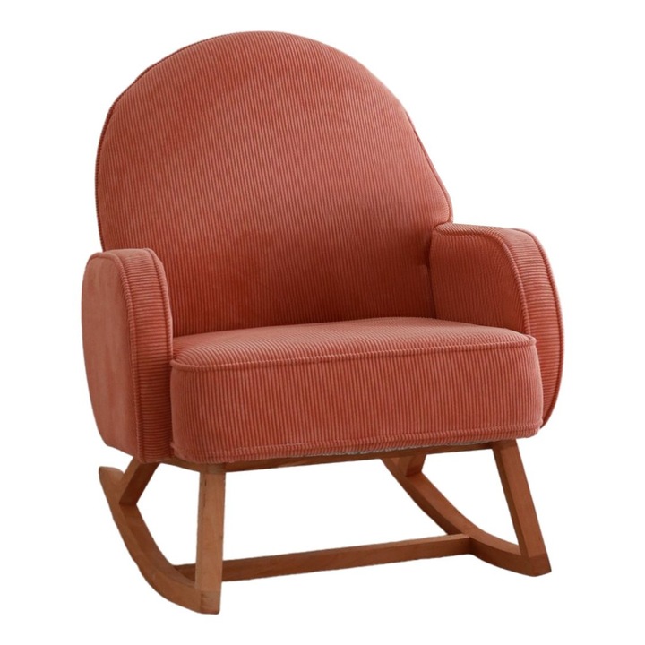 Szék, Atelier Del Sofa, korall rózsaszín, 75x91x91cm