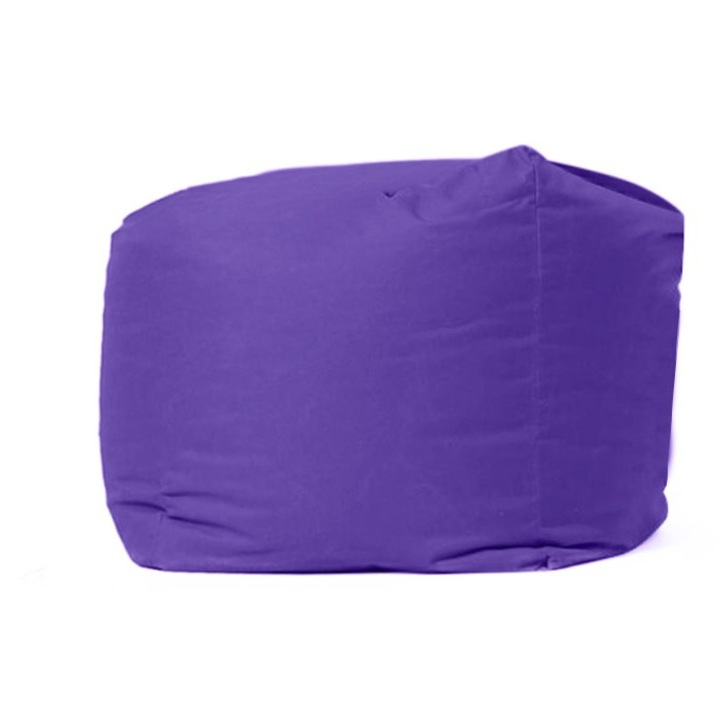 Fotoliu puf, Atelier Del Sofa, violet, 45x45x45cm, sistem cu fermoar ascuns