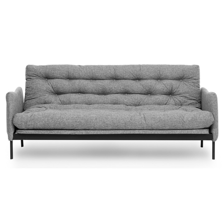 Canapea extensibila cu 3 locuri, gri deschis, Atelier Del Sofa 0179