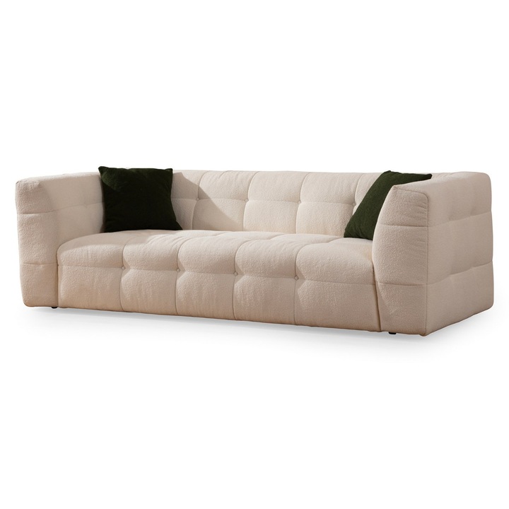 Canapea 3 locuri, Atelier Del Sofa, bej, 235x100x72cm