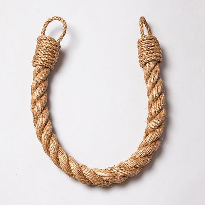 Carlig pentru perdele Woody Fashion, 60x2x2cm, natur