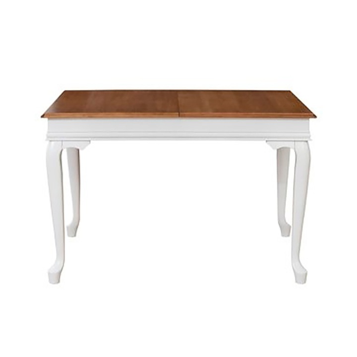 Разтегателна маса, Woody Fashion, 80x75см, 100% масивна дървесина, отворена 80x160см