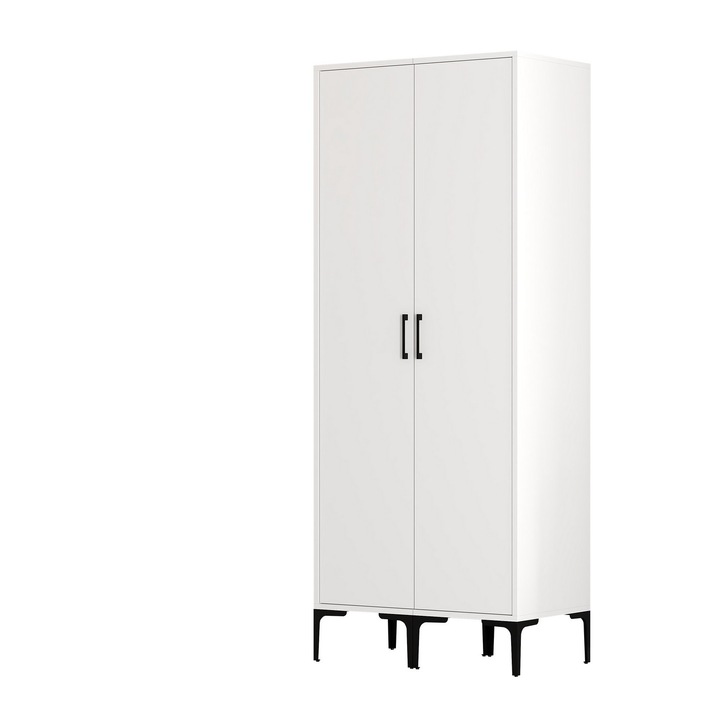 Dulap, Woody Fashion, 0740, 80x47.5x201.4cm, PAL, alb