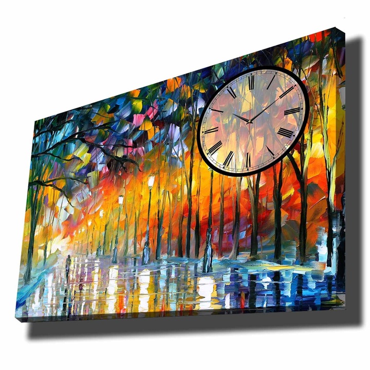 Falfestmény, Wallity, 70x100cm, velúr, fa keret