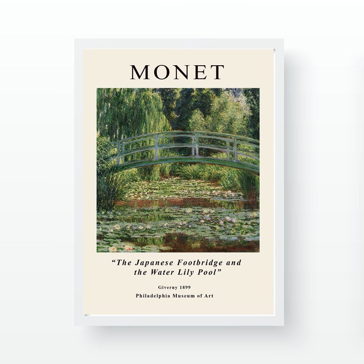 Dekoratív keretezett festmény, Wallity, 35x45cm, 100% fa, UV nyomat