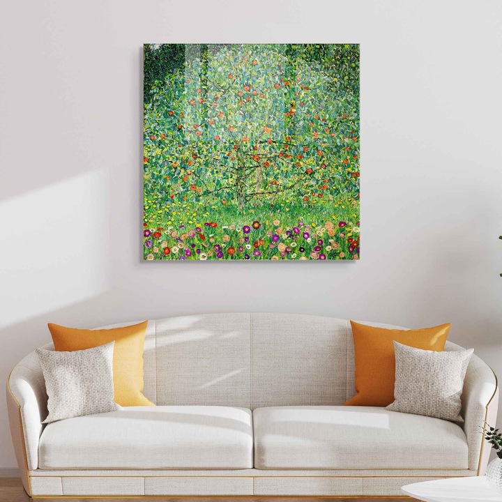 Dekoratív kép edzett üvegből, Wallity, 40x40cm