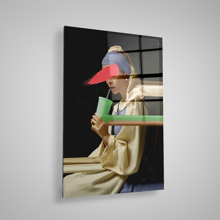 Dekoratív kép edzett üvegből, Wallity, 40x60cm, 4mm