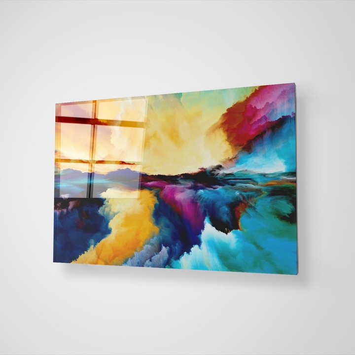 Edzett üvegfestmény, Wallity, 40x60cm, 4mm vastagság