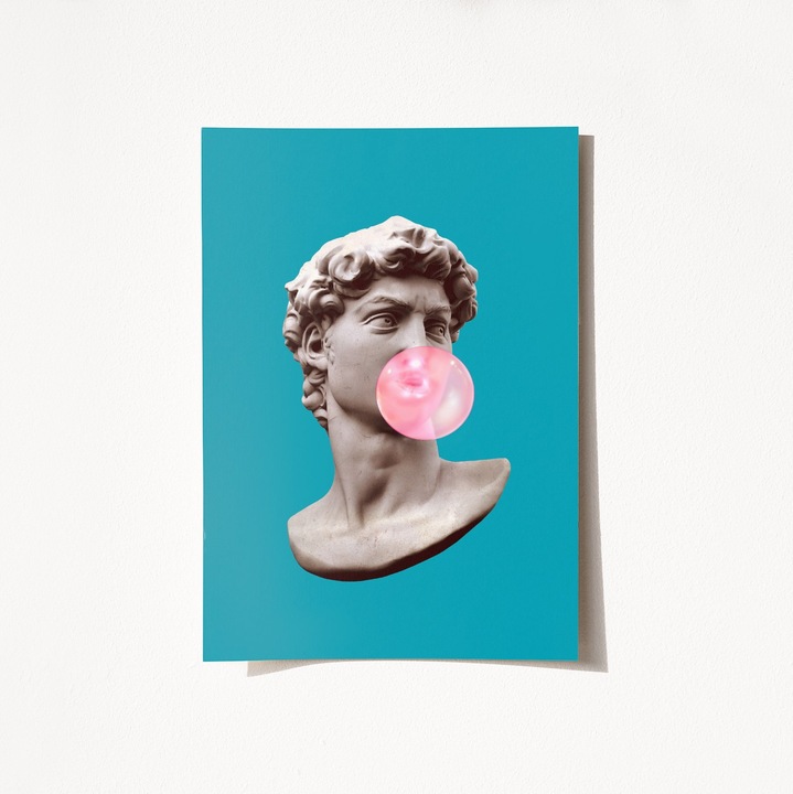 Poszter A3, Wallity, 100% matt szatén, 29,7x42cm, keret nélkül