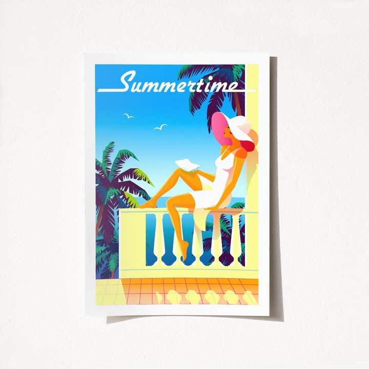 Poszter A2, Wallity, 100% matt szatén, 42x59,4cm, keret nélkül