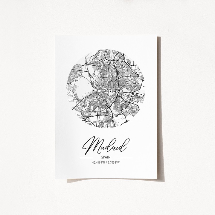 Keret nélküli poszter, Wallity, 50x70cm, matt szatén