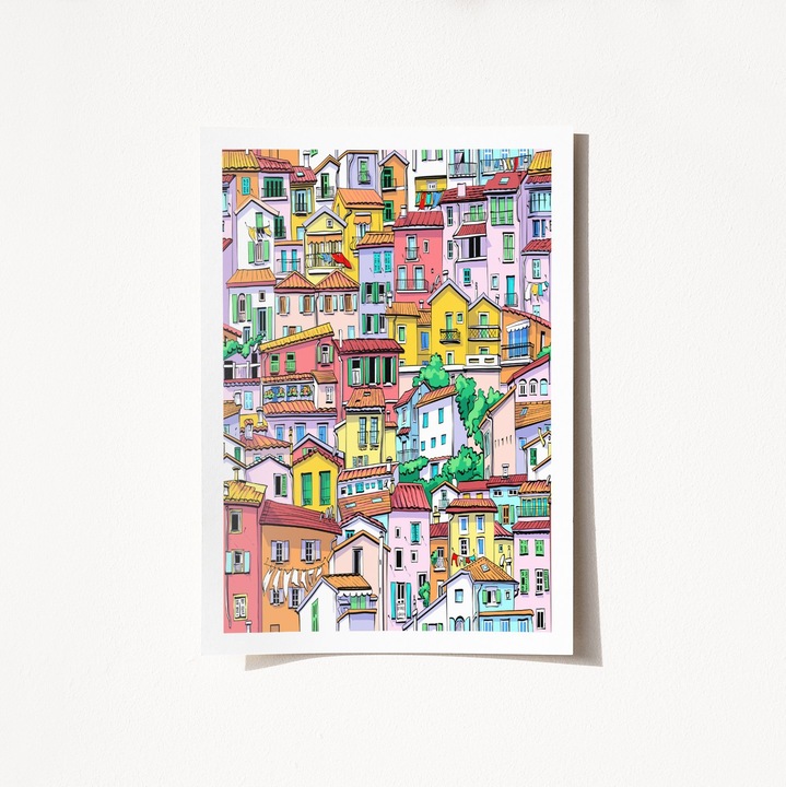 Poszter A3, Wallity, 100% matt szatén, 29,7x42cm, keret nélkül