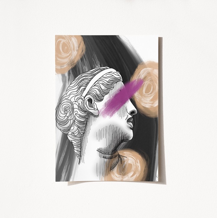 Wallity festmény, 2082, A3, 29,7x42cm, keret nélkül