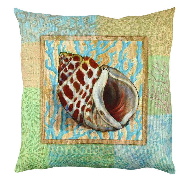 Perna decorativa Deco 43x43cm bumbac poliester siliconic