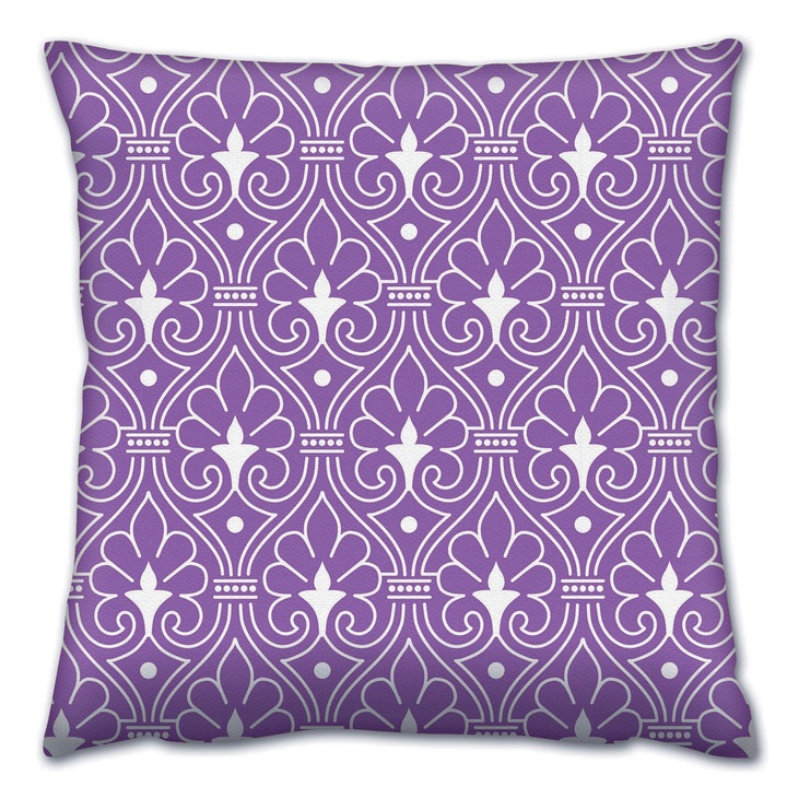 Perna decorativa Deco 43x43cm bumbac poliester siliconic