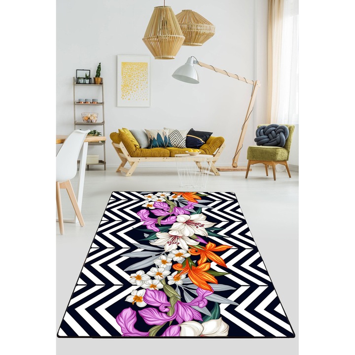 Килим, Conceptum Hypnose, 80x120 см, антибактериален, неплъзгащ се гръб