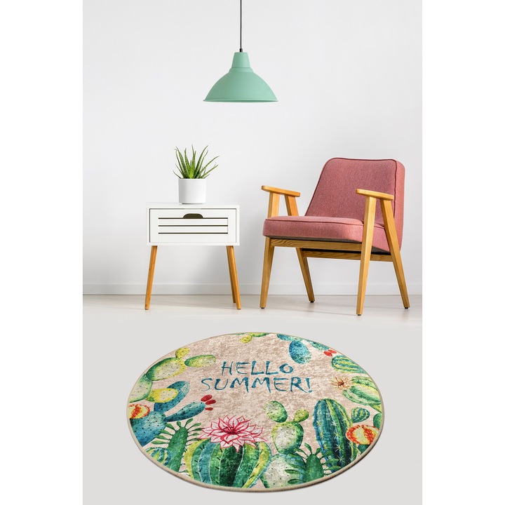 Килим, Conceptum Hypnose, 100 см, антибактериален, неплъзгащ се, полиестер