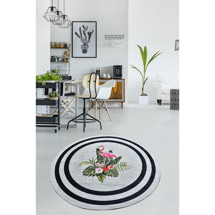 Szőnyeg, Conceptum Hypnose, 120 cm, poliészter, antibakteriális, csúszásmentes hátoldal