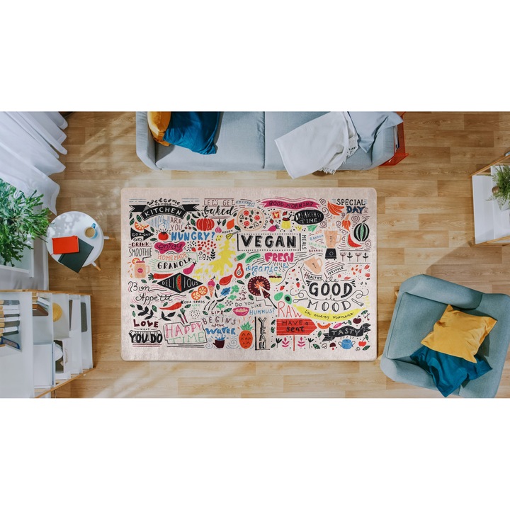 Covor Conceptum Hypnose 160x230 cm, poliester, antibacterian, antiderapant