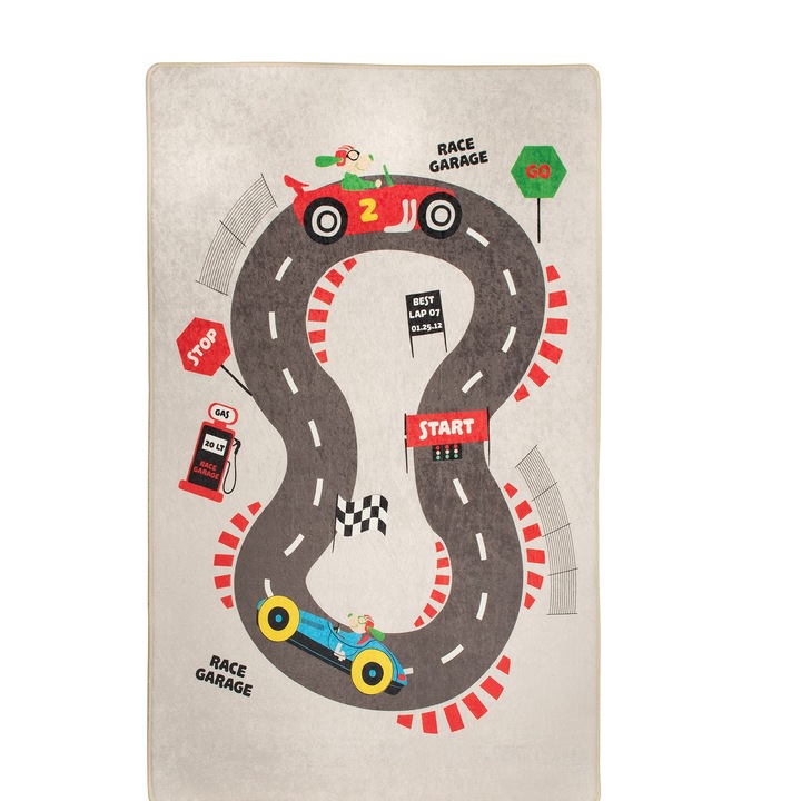 Gyerek szőnyeg, Conceptum Hypnose, 100x160cm, poliészter, antibakteriális, csúszásgátló hátoldallal