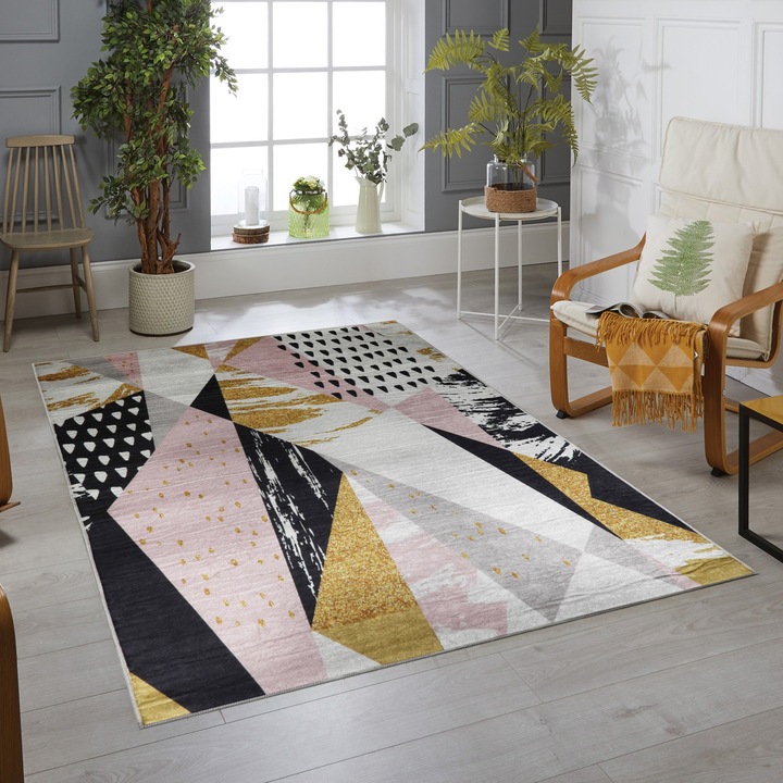 Килим за антре, Conceptum Hypnose, антибактериален, противоплъзгащ се, 80x200см