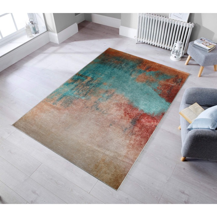 Előszobaszőnyeg, Conceptum Hypnose, 80x200cm, poliészter, antibakteriális, csúszásmentes