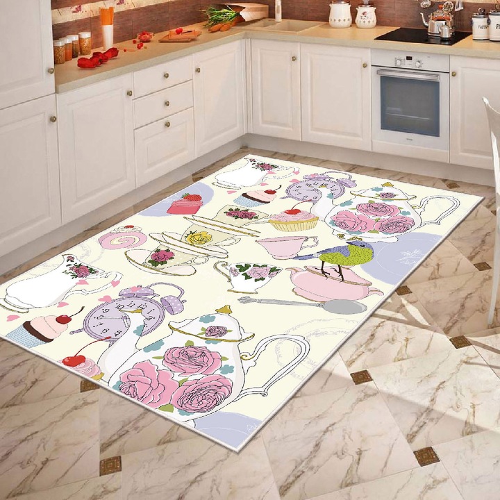 Covoare pentru hol, Conceptum Hypnose, 80x300cm, 100% catifea, antibacterian, antiderapant