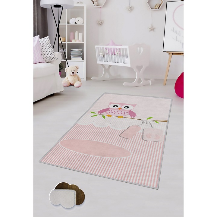 Килим, Conceptum Hypnose, 180x280 см, 100% полиестер, антибактериален, неплъзгащ се