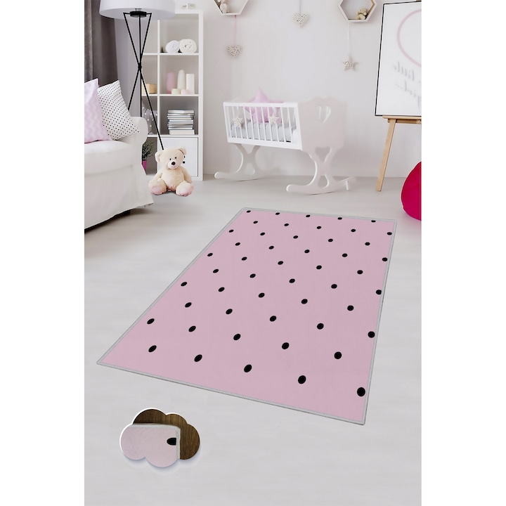 Covor Conceptum Hypnose, 100x150cm, 100% poliester, antibacterian, spate antiderapant