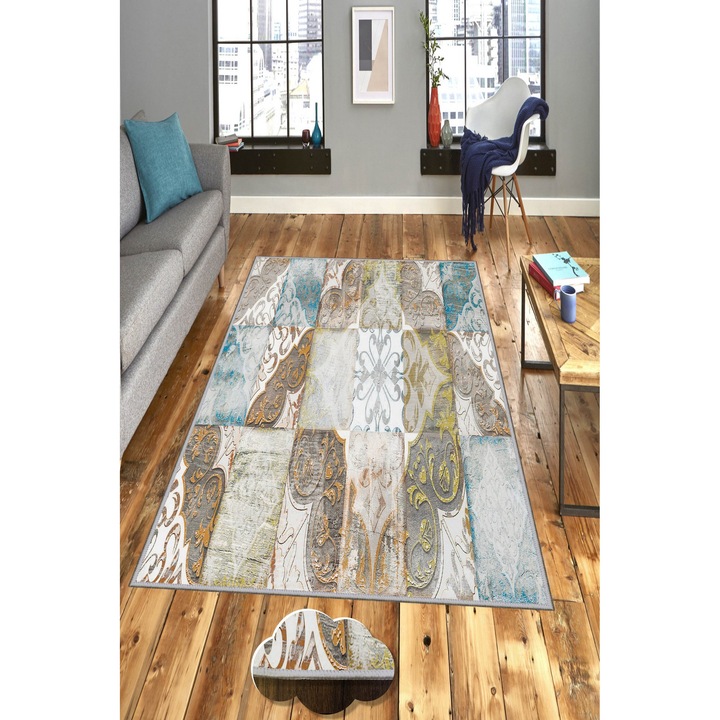 Conceptum Hypnose szőnyeg, 160x230cm, antibakteriális, csúszásgátló többszínű