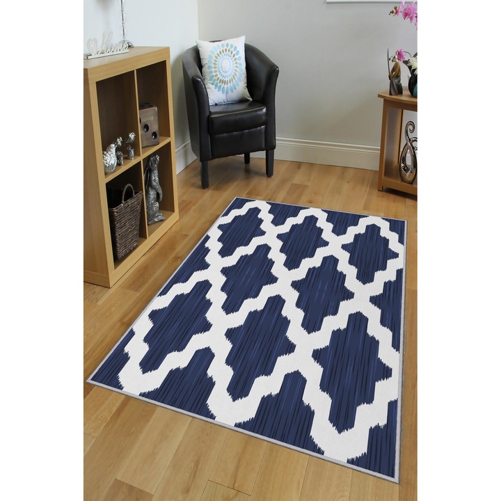 Килим Conceptum Hypnose, 80x120 см, полиестер, антибактериален, неплъзгащ се