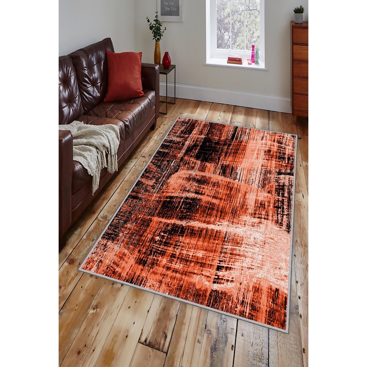 Килим, Conceptum Hypnose, 140x220 см, 100% полиестер, антибактериален, неплъзгащ се