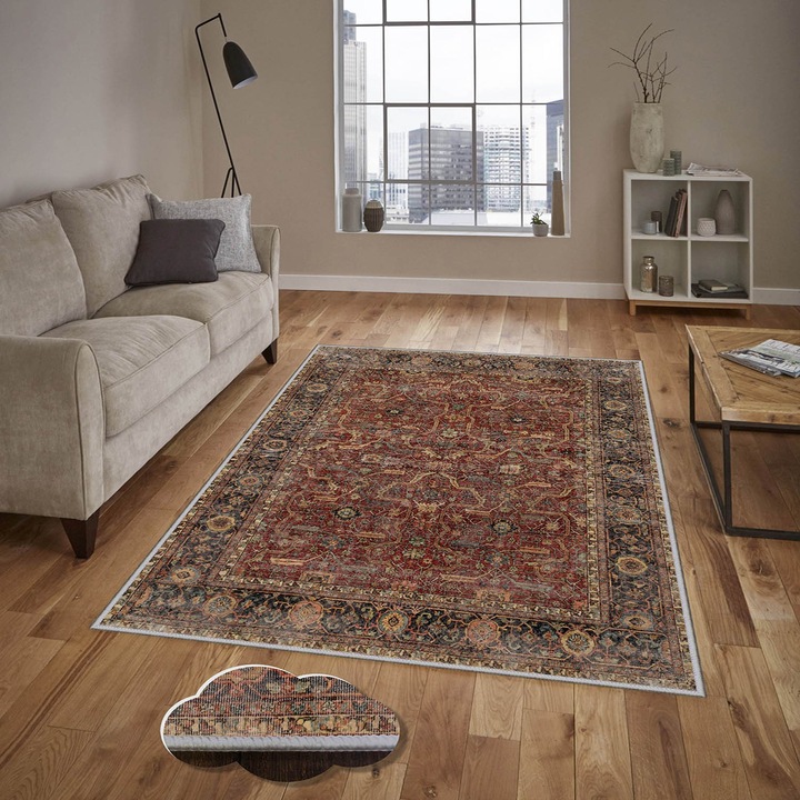 Килим, Conceptum Hypnose, 160x230 см, 100% полиестер, антибактериален, неплъзгащ се