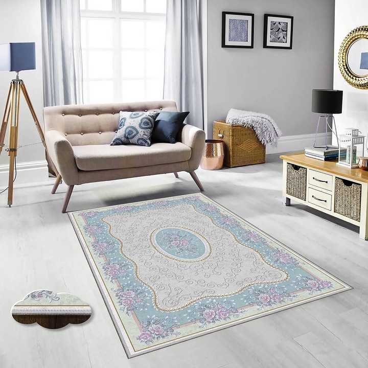 Covor, Conceptum Hypnose, 80x120cm, 100% poliester, antibacterian, non-slip