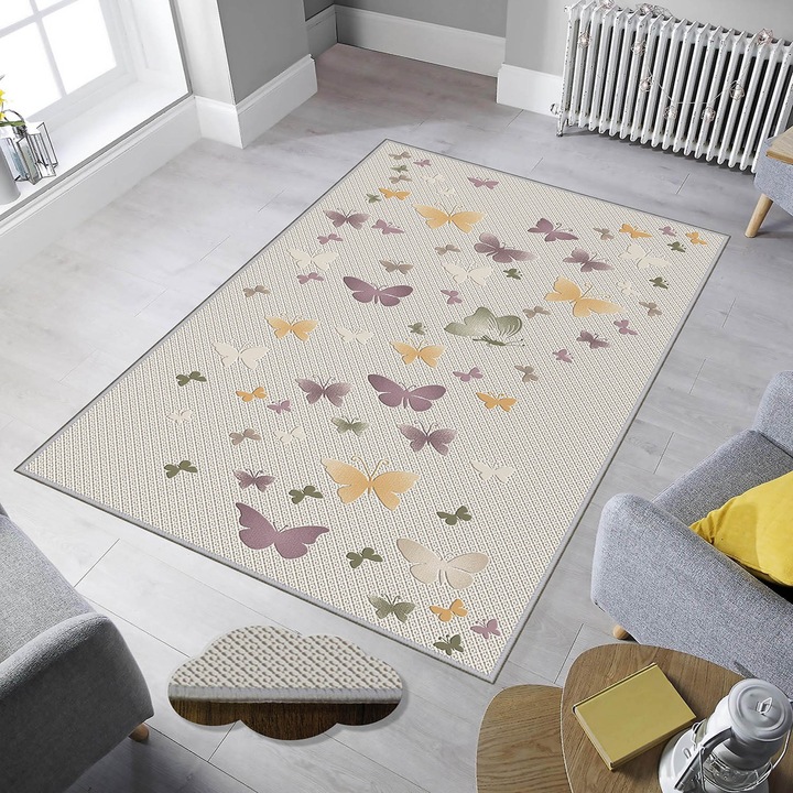 Előszobaszőnyeg, Conceptum Hypnose, 80x150cm, 100% poliészter, antibakteriális, csúszásmentes