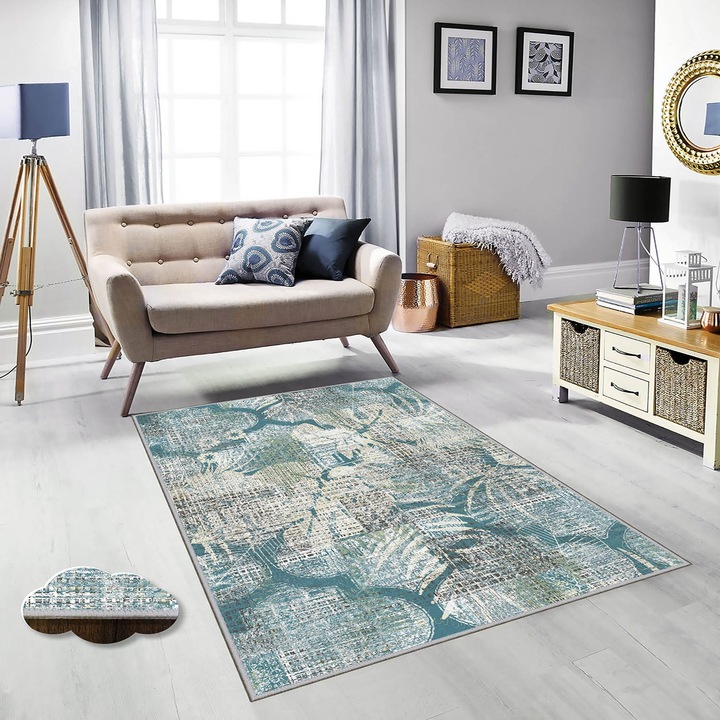 Covor, Conceptum Hypnose, covor de hol, 100% poliester, antibacterian, 100x200cm