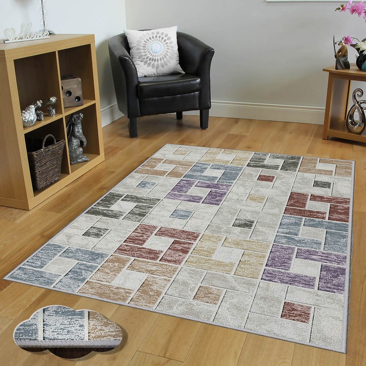 Szőnyeg, Conceptum Hypnose, 160x230cm, 100% poliészter, antibakteriális, csúszásmentes