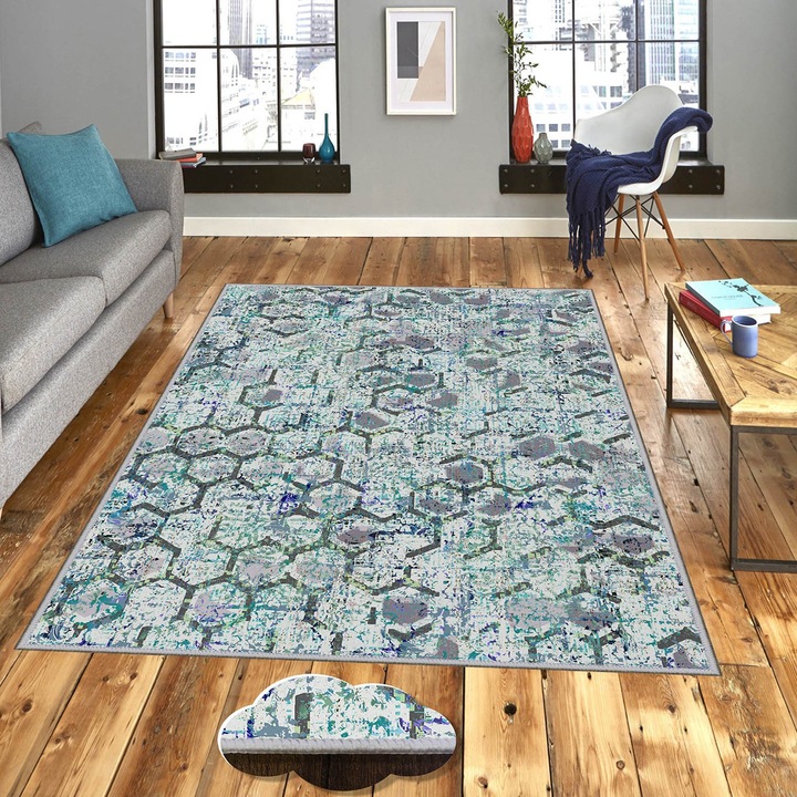 Conceptum Hypnose szőnyeg, 140x220cm, antibakteriális, csúszásmentes poliészter