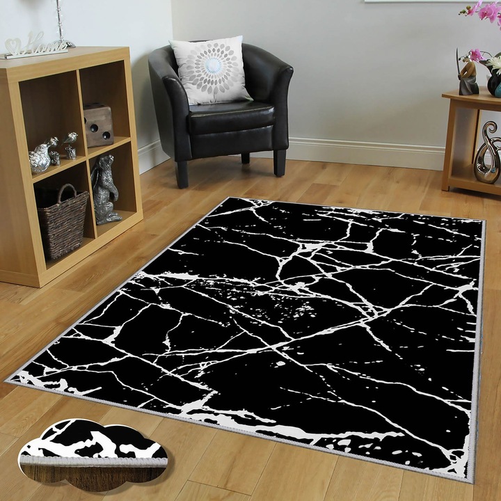 Covor, Conceptum Hypnose, 80x120cm, 100% poliester, antibacterian, non-slip