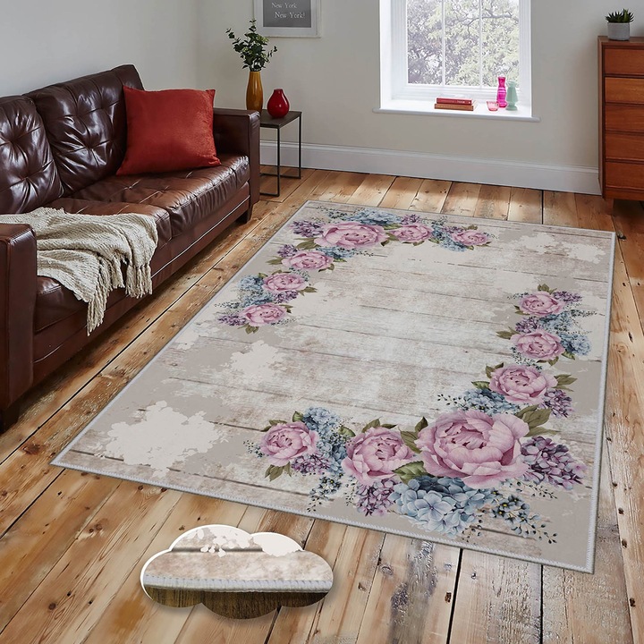 Előszobaszőnyeg, Conceptum Hypnose, 80x150cm, 100% poliészter, antibakteriális, csúszásmentes