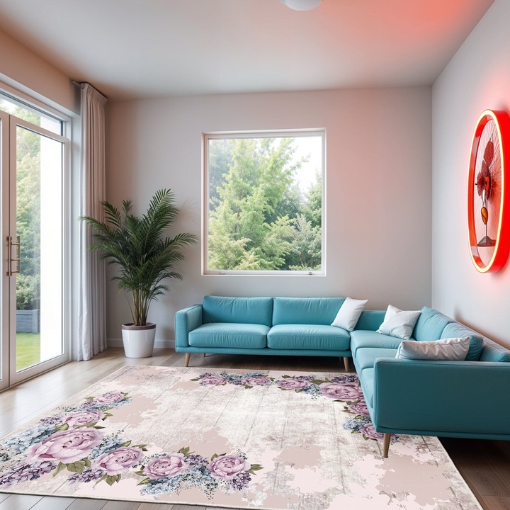 Covor, Conceptum Hypnose, 180x280cm, 100% poliester, antibacterian, non-slip