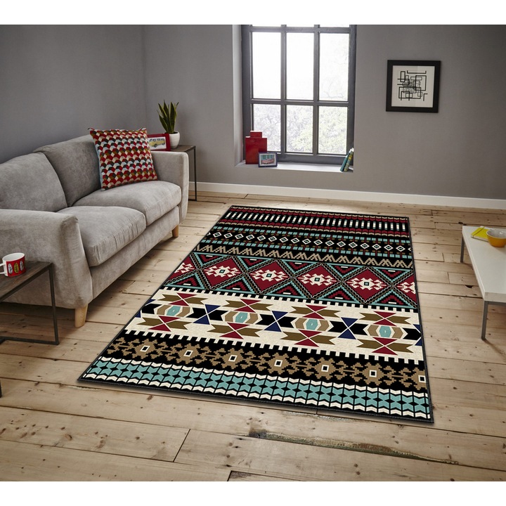 Covor, Conceptum Hypnose, 120x180cm, 100% poliester, imprimeu digital, spate antiderapant