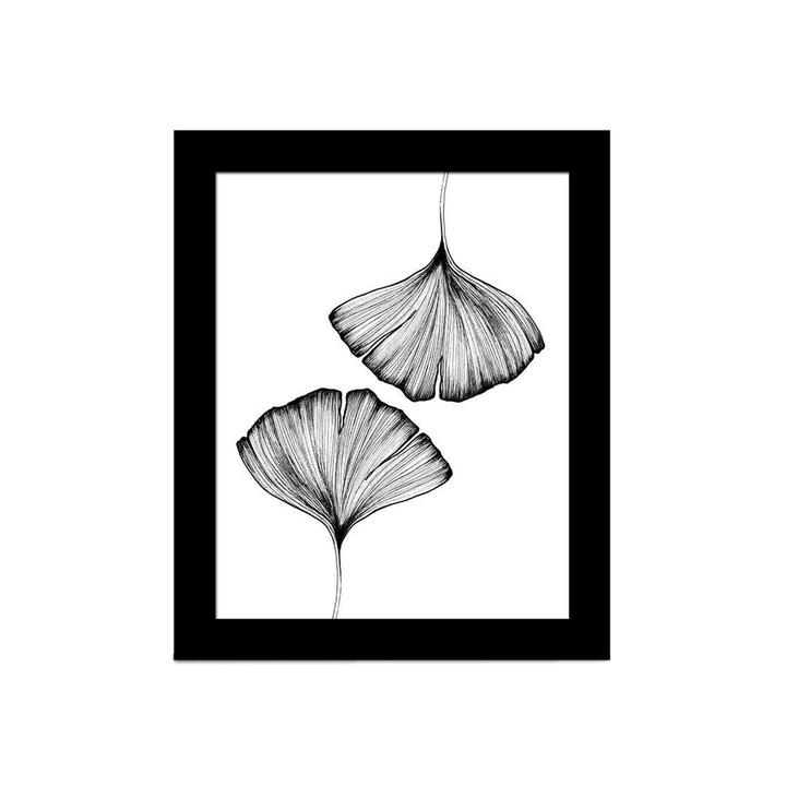 Dekoratív festmény kerettel, Wallity, sctciz-009 modell, 23x28cm