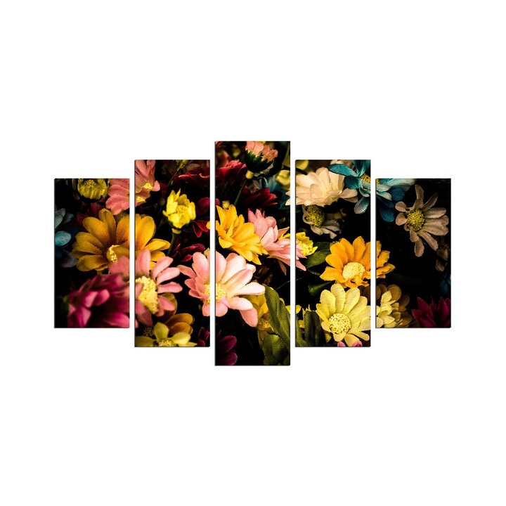 5 darabos dekorációs festőkészlet, Wallity, 110x60cm, MDF 3mm