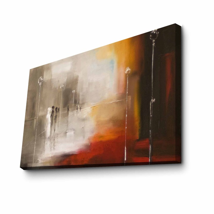 Dekoratív festmény vászonra, Wallity, 45x70cm, fenyőfa keretben