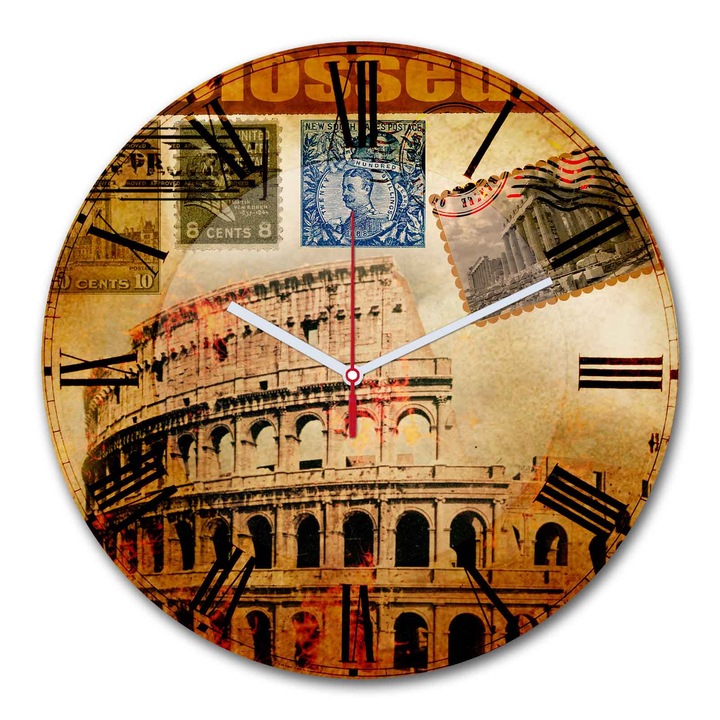 Dekoratív óra, Wallity, 30cm, MDF 5mm