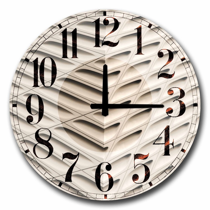 Dekoratív óra, Wallity, 50cm, MDF 5mm