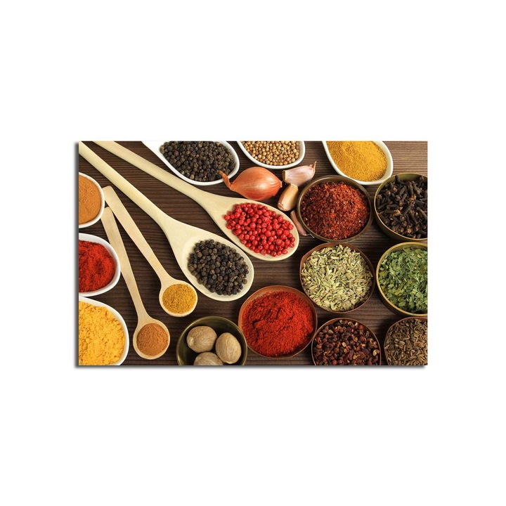 Dekoratív festmény, Wallity, 45x70cm, 100% velúr, fa keretben